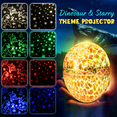 thumbnail image 4 of Lámpara De Noche Proyector De Dinosaurio+timer, Niño Estructura Dinosaurs Xtellar multicolor, 4 of 4