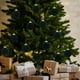 thumbnail image 5 of Adorno Navideño de Terciopelo Oscuro Flocado de 6 Cm para Árbol de Navidad, 12 Unidades, 5 of 7