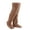 Brown, variant on Women Winter Loose Thick Warm Soft Long Socks Thigh High Stockings Homewear Leg Warmer