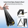 thumbnail image 2 of Ulanzi MT93 Camera Tripod with Auto Open Legs, 62" Adjustable Tripod with 360° Ball Head & Quick Release for DSLR, Mirrorless, Video & Lighting, 2 of 8