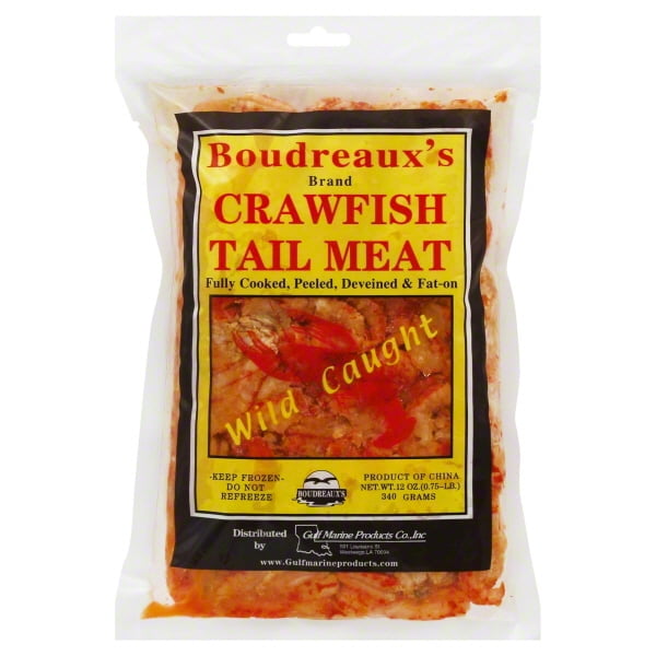 Boudreaux's Crawfish Tail Meat, 12 oz - Walmart.com - Walmart.com