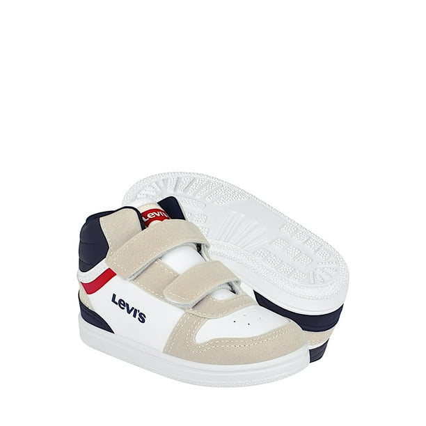 TENIS NIÑO LEVI´S 0409370824 SIMIPIEL BLANCO 13-16