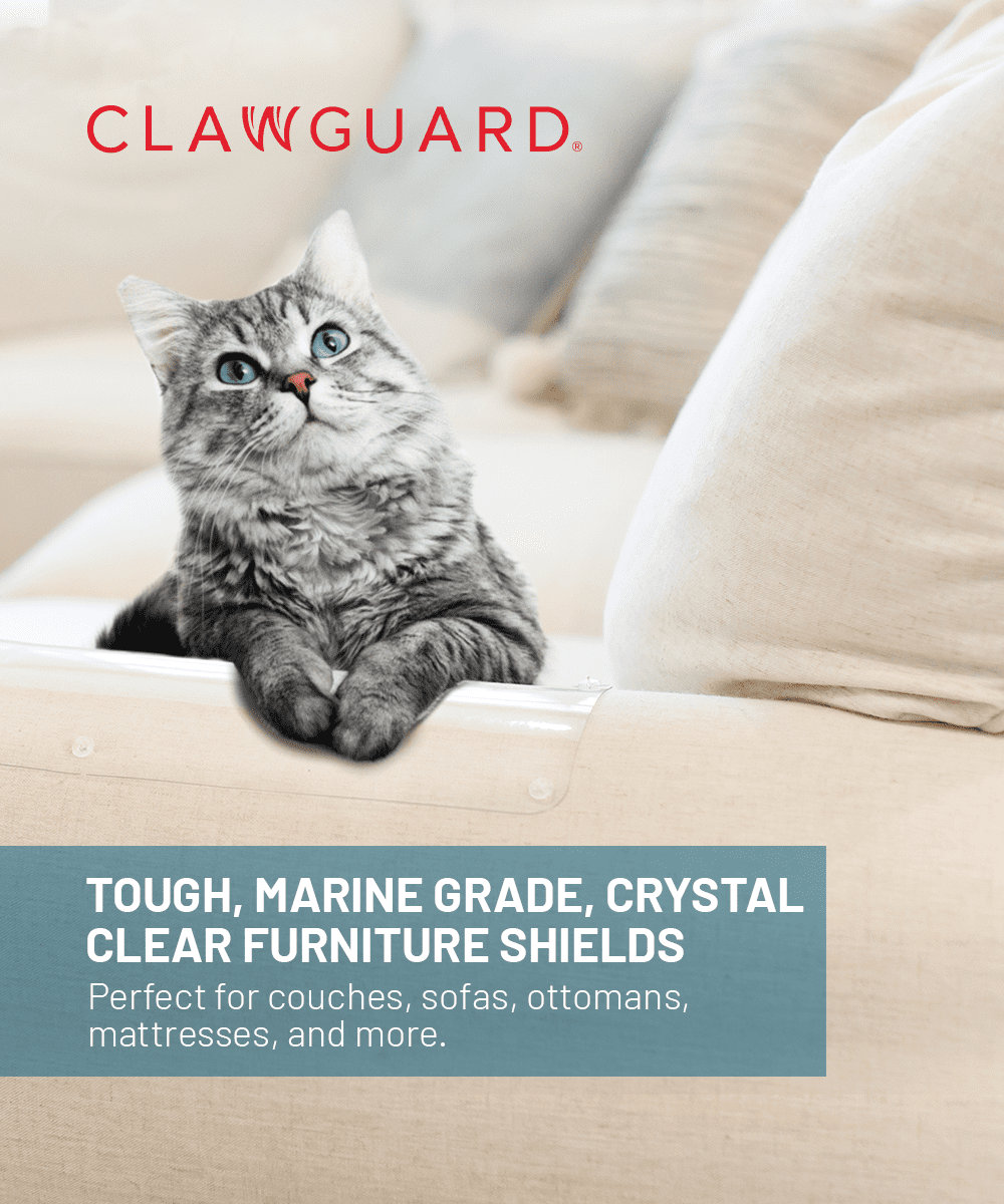 CLAWGUARD Window Sill Protector Strong Transparent Protection from