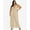 Beigekhak, variant on Bar III Women's Nicole Williams English Halter Jumpsuit Beige Plus Size 1X