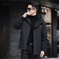 thumbnail image 5 of Chaqueta corta de plumón con relleno de plumón de pato, ropa de diseñador para hombre, chaquetas para hombre, ropa de manga larga para hombre, abrigo frío para hombre para invierno, 5 of 5