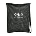 thumbnail image 2 of Athletic Works Mesh Sports Ball Bag Drawstring Shoulder Strap, Black, Unisex, 2 of 8