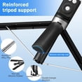 thumbnail image 4 of 2025 New Selfie Stick Tripod with Fill Light,Selfie Stick Tripod with Fill Light, Phone Selfie Stick ，Durable Stainless Steel Design, Bluetooth Remote Control, and Stable Three-Legged Support (Black), 4 of 9