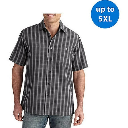 George Big Men's Short Sleeve Microfiber Shirt