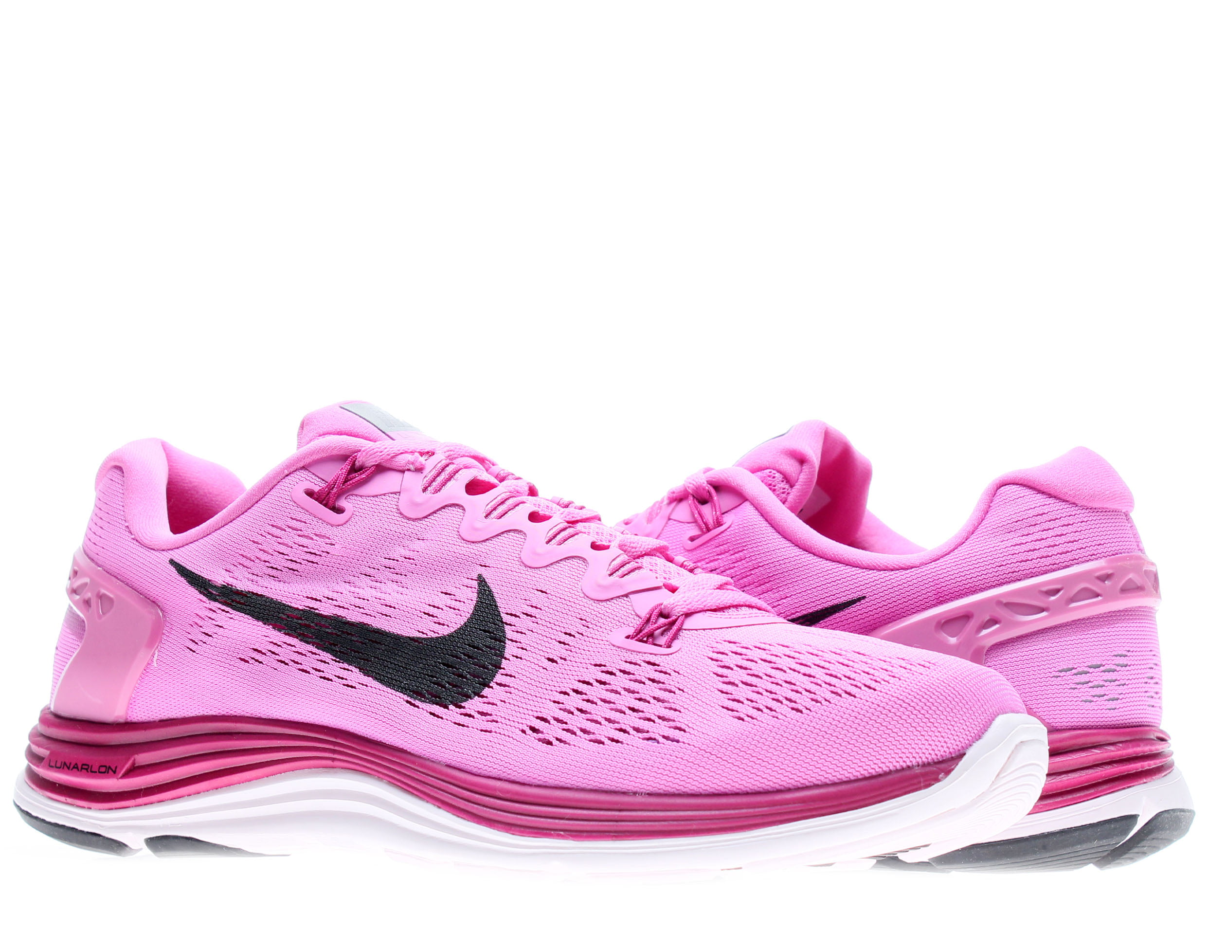 mirar televisión manejo haz Nike Lunarglide+ 5 Women's Running Shoes Size 8.5 - Walmart.com
