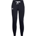 thumbnail image 4 of Forro polar Joggers Under Armour Rival para mujer, talla 3XL, color negro y blanco, 4 of 5