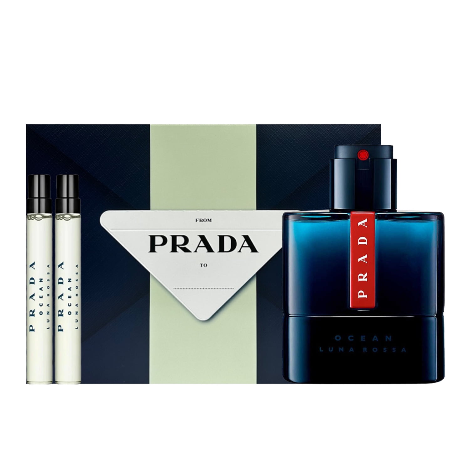 Prada Men's Luna Rossa Ocean Gift Set Fragrances 3614274111965