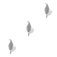 thumbnail image 3 of Cateissary Guirnalda con colgante de árbol de Navidad de hoja de simulación Artificial, abrazadera de purpurina falsa, regalo para interiores y Type1 NO1, 3 of 6