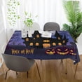 thumbnail image 6 of Coolnut Halloween Ghost Tablecloth, Waterproof Washable Polyester Square Table Cover, Durable Tablecloth for Kitchen Dining Table Party Decor, 54"x54", 6 of 7