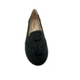 thumbnail image 3 of Victoria K Women's Weaved Texture Zipper Design Strap Buckle Ballerina Flats, 3 of 4
