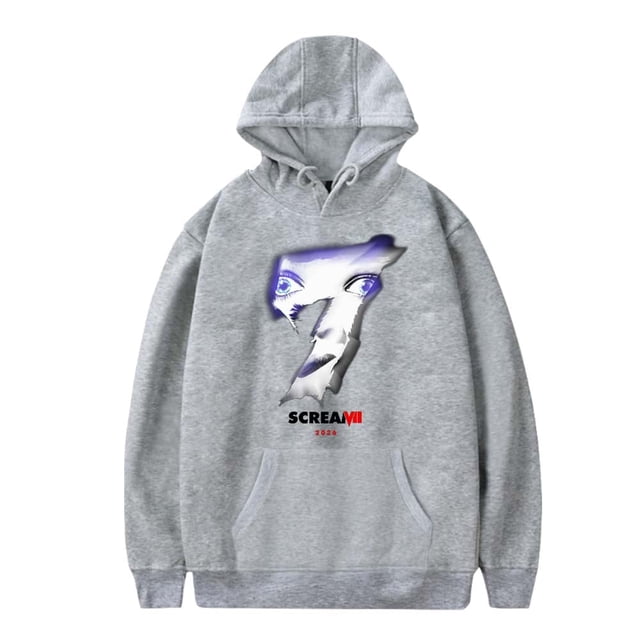 Scream 7 Merch Sudaderas con capucha Mujeres Hombres Casual Manga Larga Sudadera Ropa