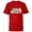 Red, variant on Star Wars Logo Classic Heroes Vehicles and Villains - Short Sleeve T-Shirt for Kids - Customized-Athletic Heather