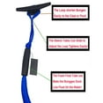 thumbnail image 2 of Elastic Boat Bungee Dock Line Docking the picture Rope Boat Dock Line Stretches to 5.5ft Black White Wave, 2 of 9