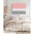 thumbnail image 3 of Pink White Grey Ombre Wall Art for Living Room,Canvas Picture Wall Decor for Bathroom Bedroom,Modern Abstract Aesthetics Painting Artwork for Office Kitchen Hallway Dining Room Home Decor 12"x16", 3 of 8