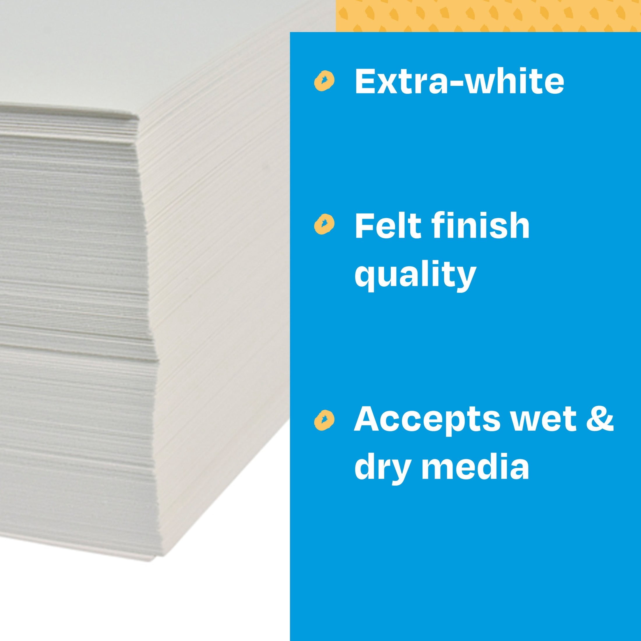 Sax Sulphite Drawing Paper, 90 lb, 9 x 12 Inches, Extra-White, 500 Sheets