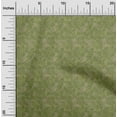 thumbnail image 2 of oneOone Viscose Chiffon Pear Green Fabric Leaves Craft Projects Decor Fabric Printed By The Yard 42 Inch Wide-aA, 2 of 5