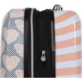 thumbnail image 3 of Betsey Johnson Designer 20 Inch Carry On - Expandable (ABS + PC) Hardside Luggage - Lightweight Durable Suitcase With 8-Rolling Spinner Wheels for Women, 3 of 7