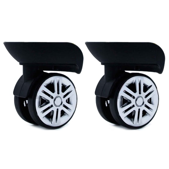Luggage Repair Suitcase Part Heavy Duty Trolley Case Luggage Wheels Left & Right Wheels Replacement Parts