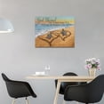 thumbnail image 4 of Sea Turtle Bathroom Decor Wall Art Beach Sea Turtle Pictures Wall Decor Ocean Wave Coastal Sunset Canvas Painting Prints Modern Artwork Home Decoration for Bathroom Bedroom Living Room 16"x12", 4 of 6