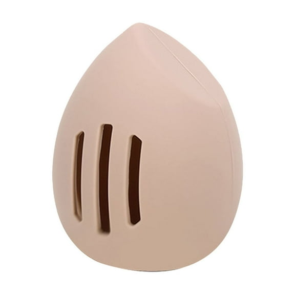 Momihoom Makeup Sponge Holder,Double-sided 3-line Vented Silicone Beauty Blender Cover for Travel, Fit All Sponges