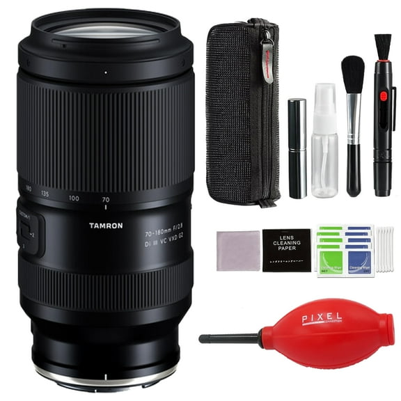 Tamron 70-180mm f/2.8 Di III VC VXD G2 Lens Compatible with Nikon Z with Advance Accessories and Travel Bundle | AFA065Z700 | Tamron 70-180mm Lens
