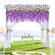 thumbnail image 4 of YSNOOWE 12Ud Flores Colgantes Artificiales De Wisteria En Morado Para De Pared Y Fiesta, 4 of 8