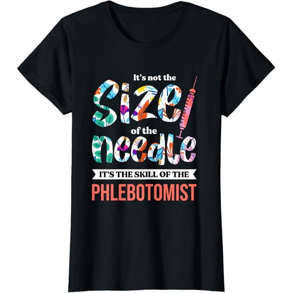 Phlebotomist Skill Syringe Phlebotomy Medical Nurse Blood T-Shirt mens t shirt,black,women,funny,misfits,men,journey