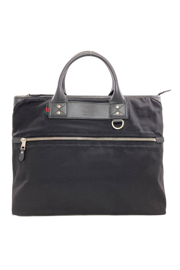 Pre-Owned Gucci 246392 Logo Motif Boston Bag Canvas Women's GUCCI