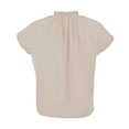 thumbnail image 2 of Blusa George para Mujer, Escote V Beige Talla 40, 2 of 4