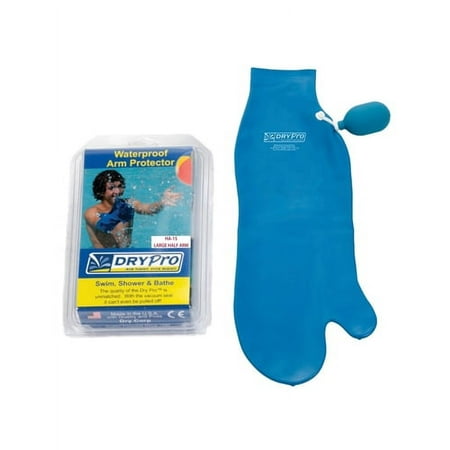 DRYPro Waterproof Vacuum Sealed Half Arm Cast Cover, Large