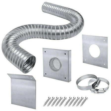 Sleek Design 2 Inch Diameter Pellet Stove Fresh Air Intake Hose Assembly