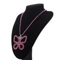 thumbnail image 5 of Butterfly Necklace for Women - Rhinestone Pendant Choker, Zinc Alloy Jewelry, Cute Sparkly Accessory, 5 of 7