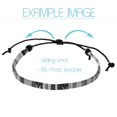 thumbnail image 5 of 2x Boho Surfer Bracelet Set Women & Men - Handmade Summer Beach Bracelets - Adjustable & 100% Waterproof - Festival Accessories - Beaded & Braided (Tiger-Eyes & Safari), 5 of 5