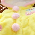 thumbnail image 7 of jsaierl Baby Toddler Girls Faux Fur Winter Warm Hooded Coat Cloak Jacket Cute Rabbit Ears Outwear Thick Warm Clothes 18M-6T, 7 of 7
