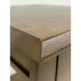 thumbnail image 2 of Crafters and Weavers Mission Quarter Sawn White Oak 1 Drawer Inlay End Table - Walnut stain, 2 of 3