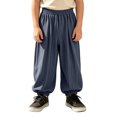 thumbnail image 4 of CAIVO Relaxed Fit Boys Pants For Kids Elastic Waist Everyday Trousers Summer Outdoor Birthday Solid Color Bottoms, 4 of 7