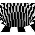 thumbnail image 5 of Alfombra Vortex Illusion YONGSHENG alfombra con Impresión con efecto trampa 3D antideslizante redonda, 5 of 5