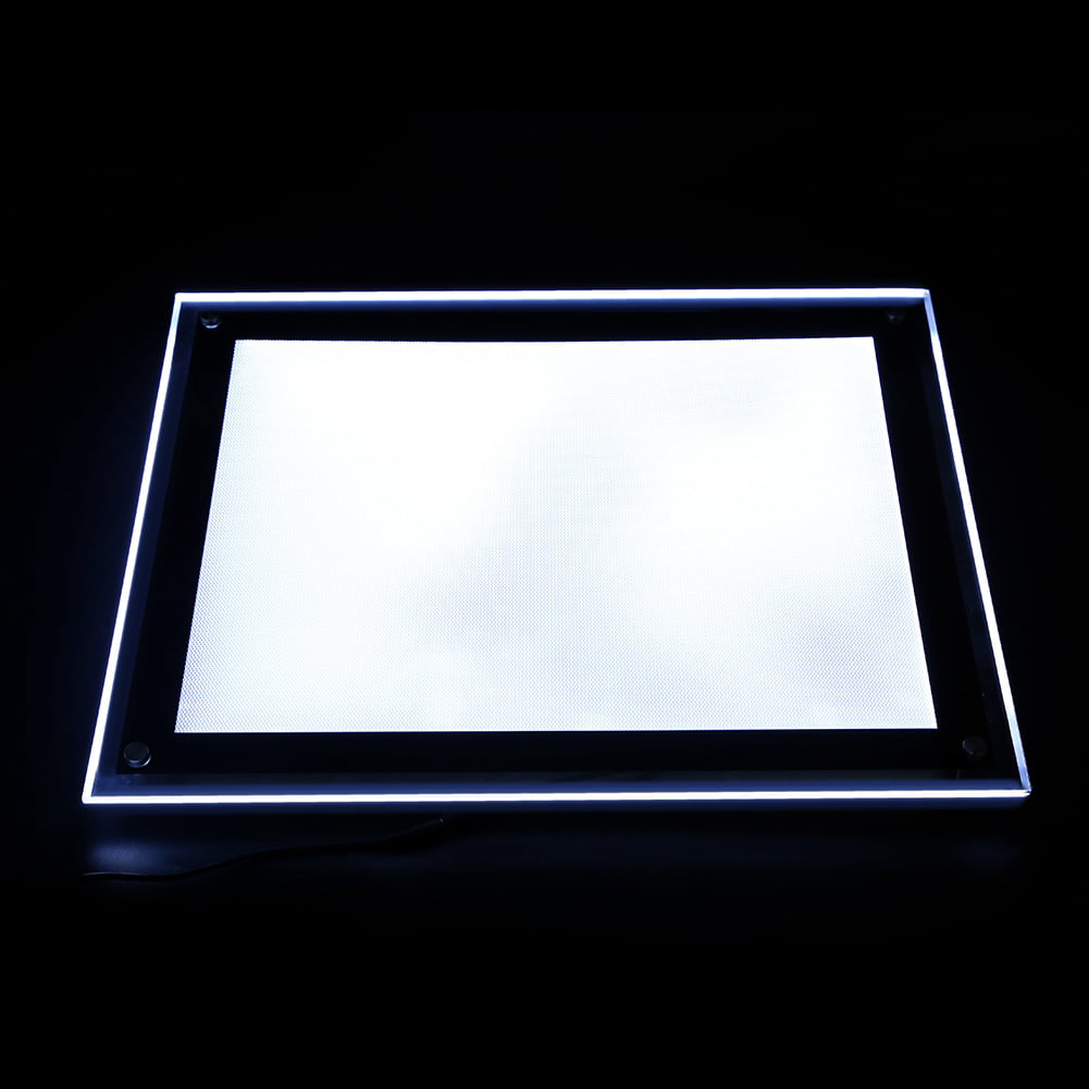 110V A3 LED Light Box Advertising Acrylic Snap Frame Backlit Board Poster Frame 