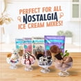 thumbnail image 4 of Máquina para hacer helados eléctrica Nostalgia - Máquina antigua para hacer helados suaves que hace yogur helado o helado en minutos - Divertido aparato de cocina - Estilo de madera vintage - Madera o, 4 of 5