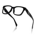 thumbnail image 1 of Gafas unisex con montura cuadrada tipo kimorno que bloquean la luz azul, 1 of 6