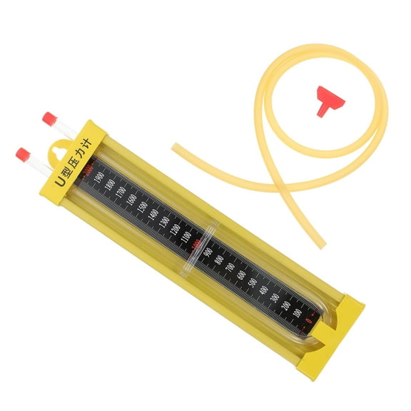 MLINS  Water Column Manometer Tube Vacuum Gauge U-shaped Pressure U-tube for