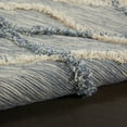 thumbnail image 5 of Nourison Rockford Runner Contemporary Fabric Indoor Kitchen Mat in Light Gray, 5 of 6