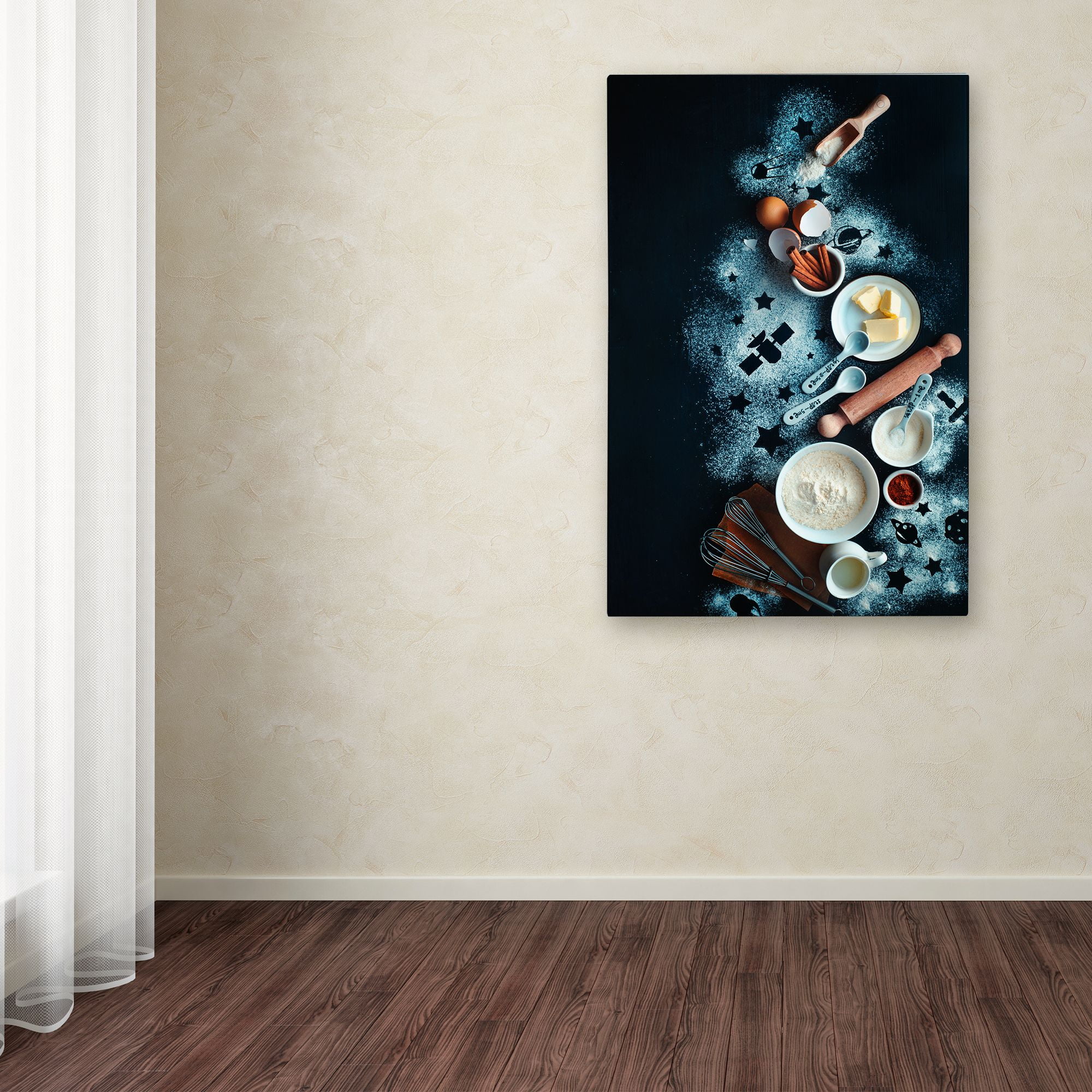Trademark Fine Art 'Baking For Stargazers' Canvas Art by Dina Belenko
