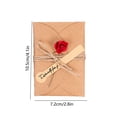 thumbnail image 3 of Bdday 10pcs Birthday Invitation Card Birthday Cards Kraft Paper Card Mother's Day Gift Card Flower Cards Blessing Card Wedding Cards Party Card Flowers Greeting Card, 3 of 6