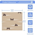 thumbnail image 5 of GZHJMY Cute Cat Washcloths 2 Pack, Lightweight Quick Dry Pure Cotton Baby Face Towels, Super Soft Absorbent Reusable Fingertip Towel for Bath Gym Hotel Spa, 12 x 12 Inch, 5 of 7