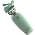 thumbnail image 3 of PROMiXX Protein Shaker Bottle - Premium Stainless Steel Cup (18oz, Seagrass Green), 3 of 9